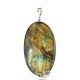ciondolo con grande labradorite