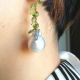 orecchini perle barocche australiane