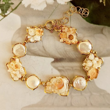 bracciale florescer con cammei