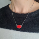 collana luisa ranieri labbra rosse lolita